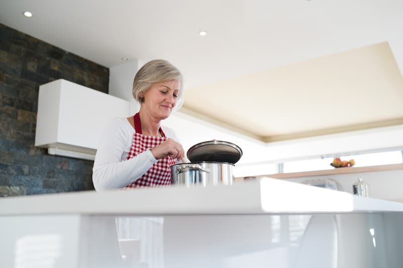 woman in the kitchen