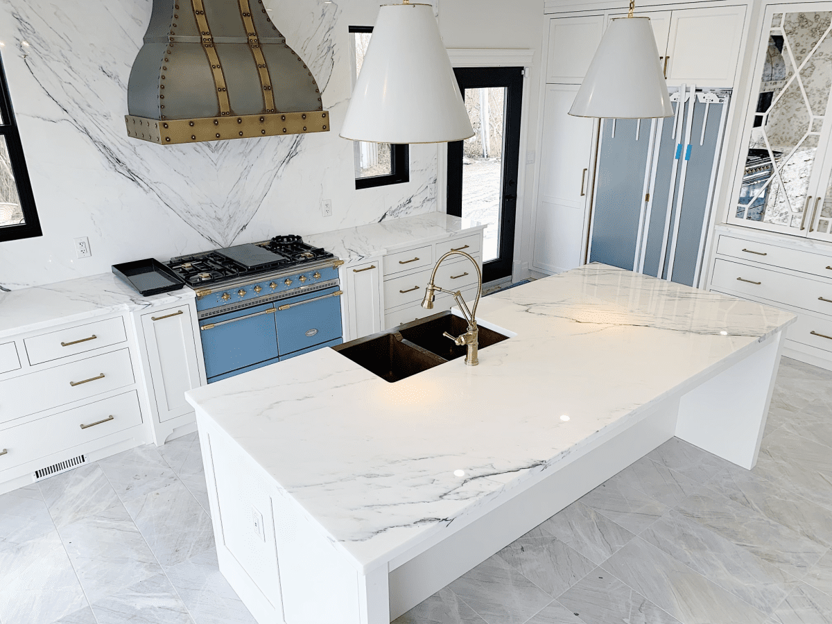 White Marble Kitchen